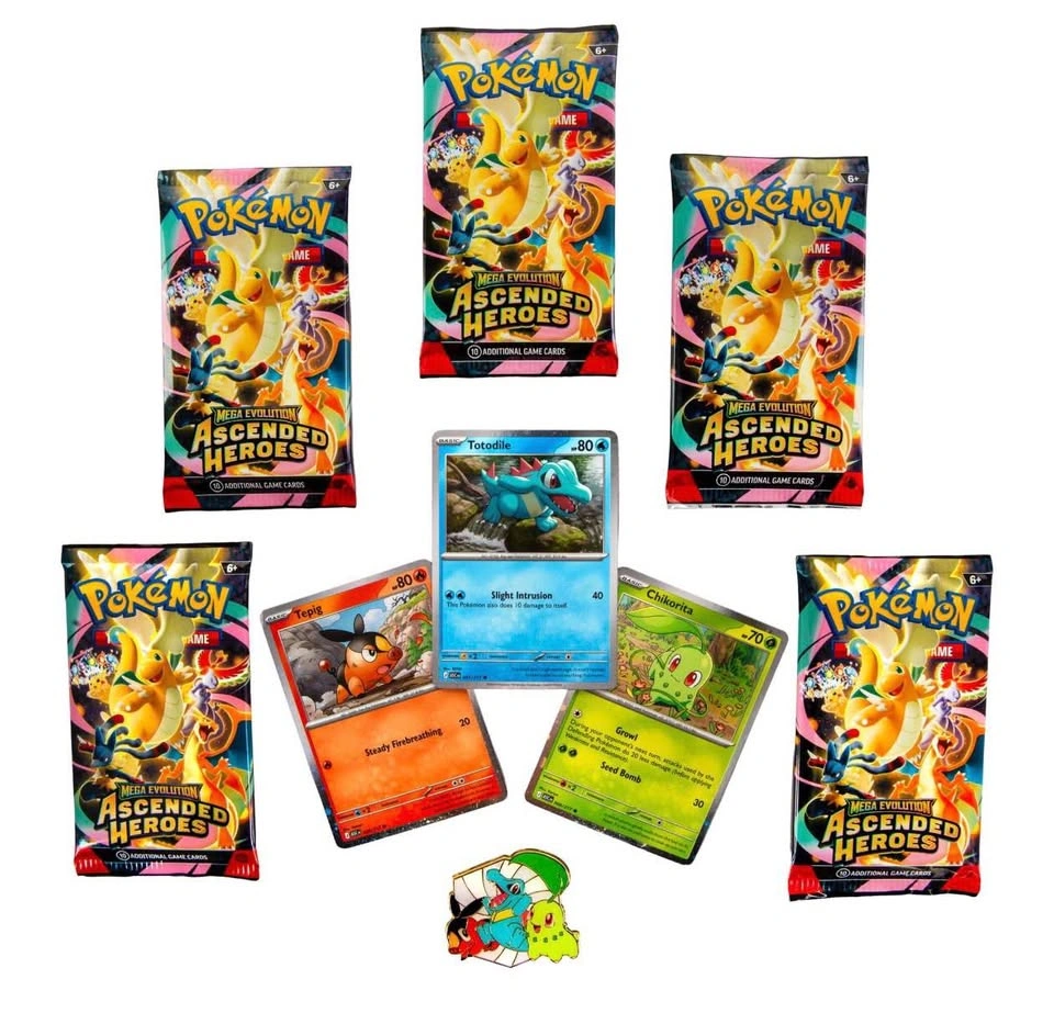 Pokémon TCG: Mega Evolution— Ascended Heroes Pin Collection - photo 2