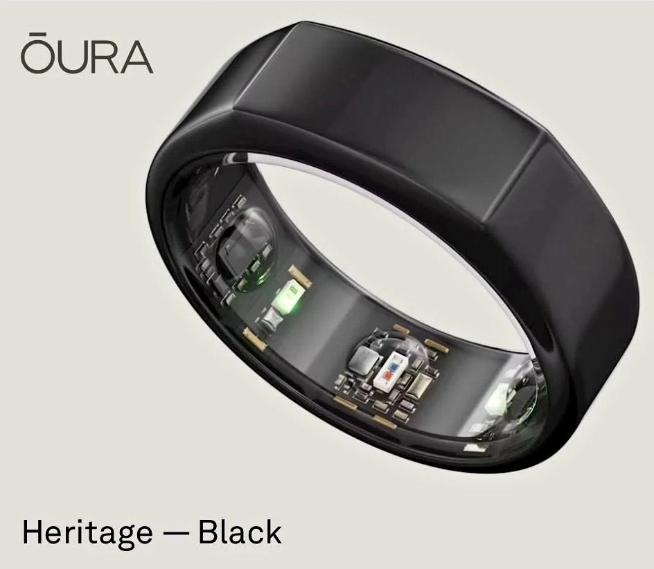 Oura Ring Gen3 Heritage - Black - Size 11
