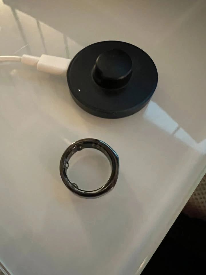 Oura Ring Gen3 Heritage - Black - Size 11 - photo 2