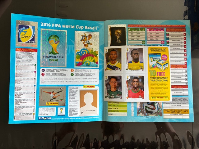 Panini FIFA Brazil World Cup 2014 Sticker Book - photo 2