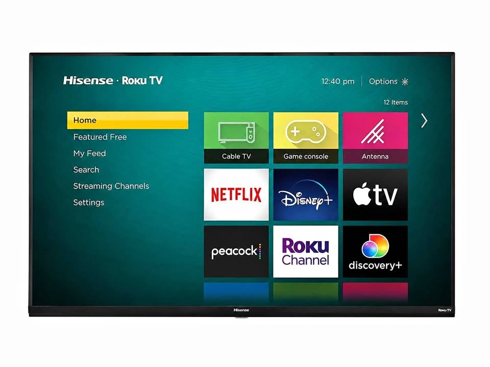 Hisense 43” Roku Smart TV