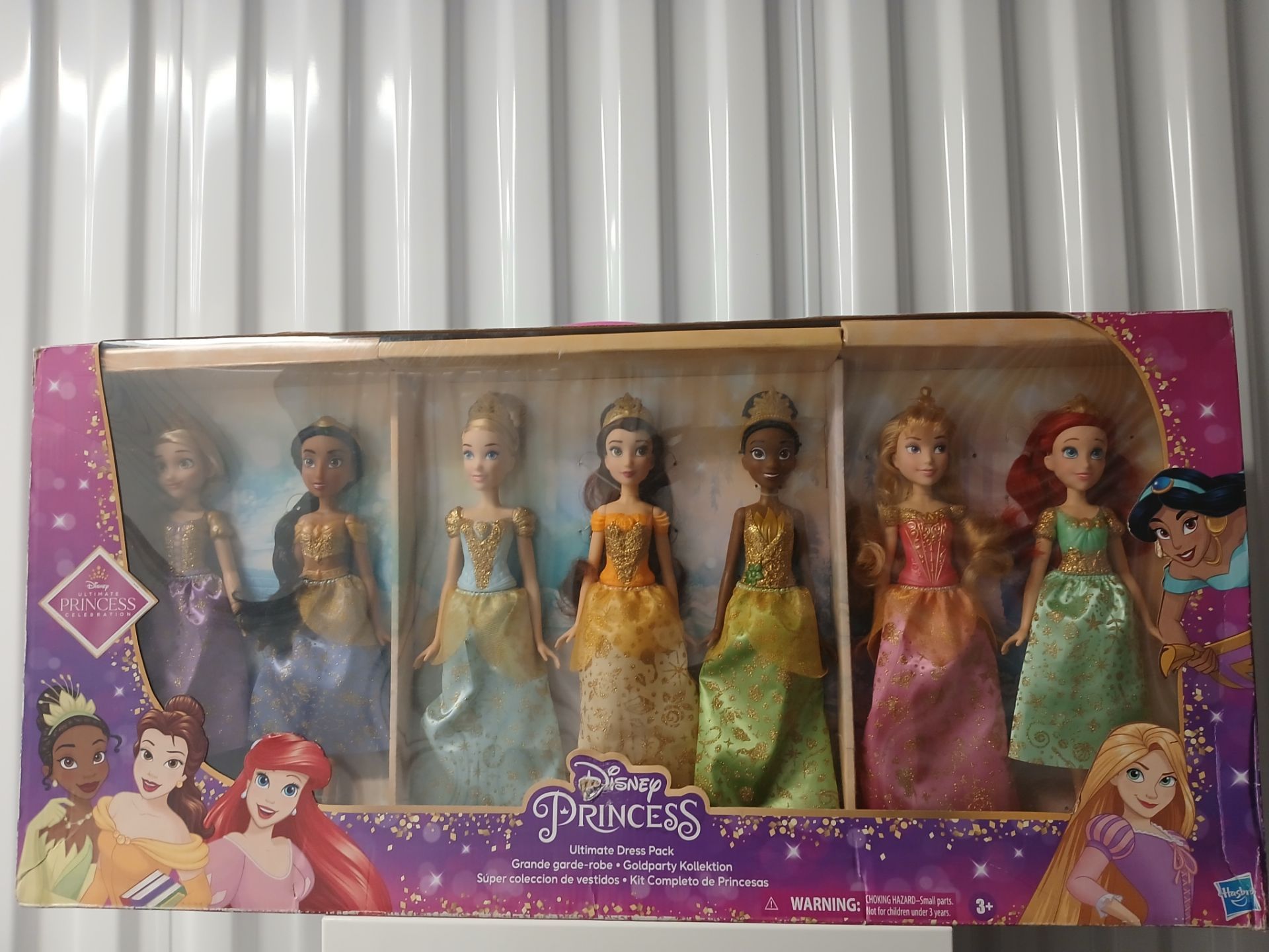 Disney Princess Ultimate Dress Pack - 7 Princesses Included