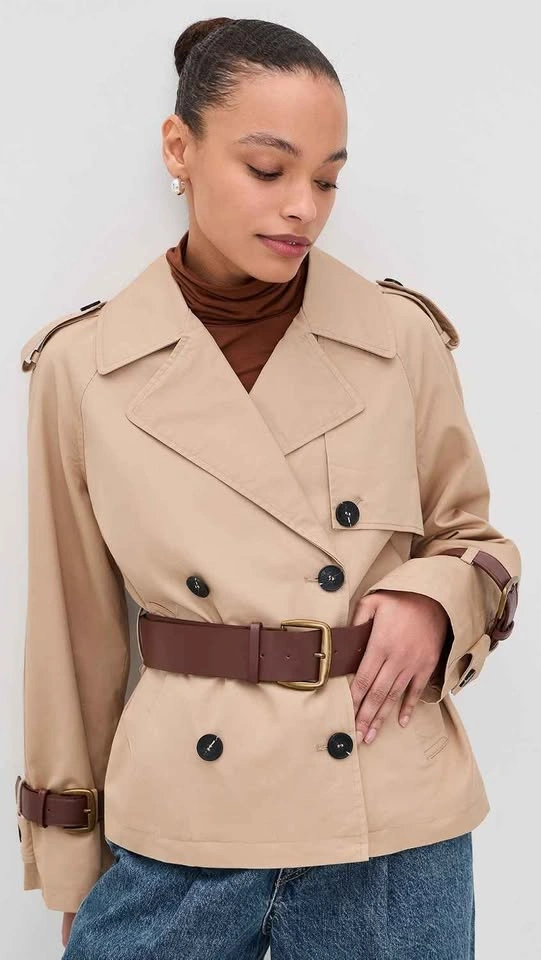 Avec Les Filles Short Trench Coat - photo 2