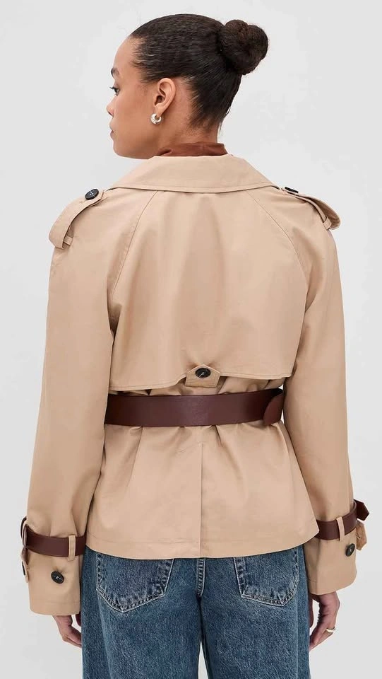 Avec Les Filles Short Trench Coat - photo 3