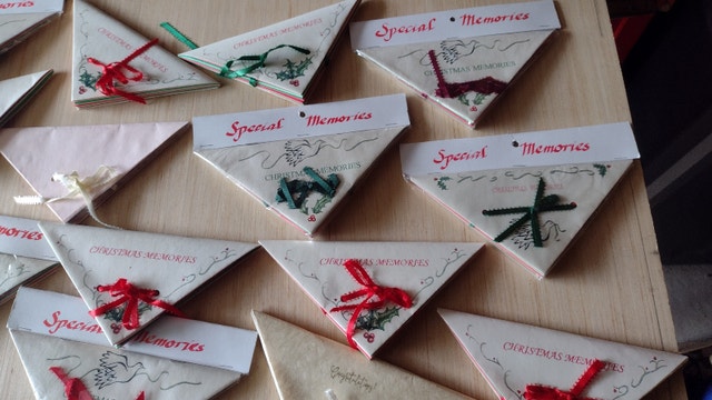 Christmas memories booklets
