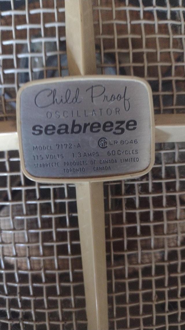 Seabreeze childproof fan - photo 4