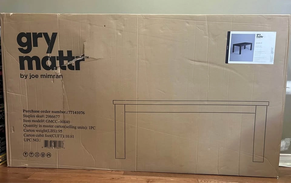 Gry Mattr Work It Parsons Desk/Table (Brand New In Box) - photo 2