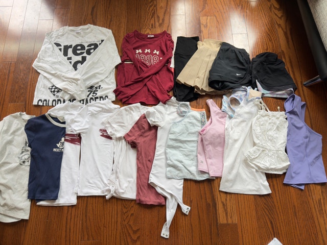 Bulk EUC girl clothes fit 9-11 age (price for all) - photo 4