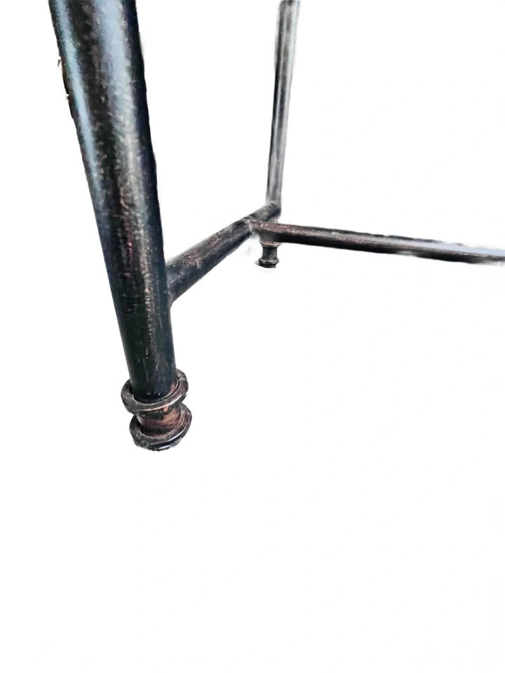 Wood and Metal Console Table with Two Drawers - photo 3