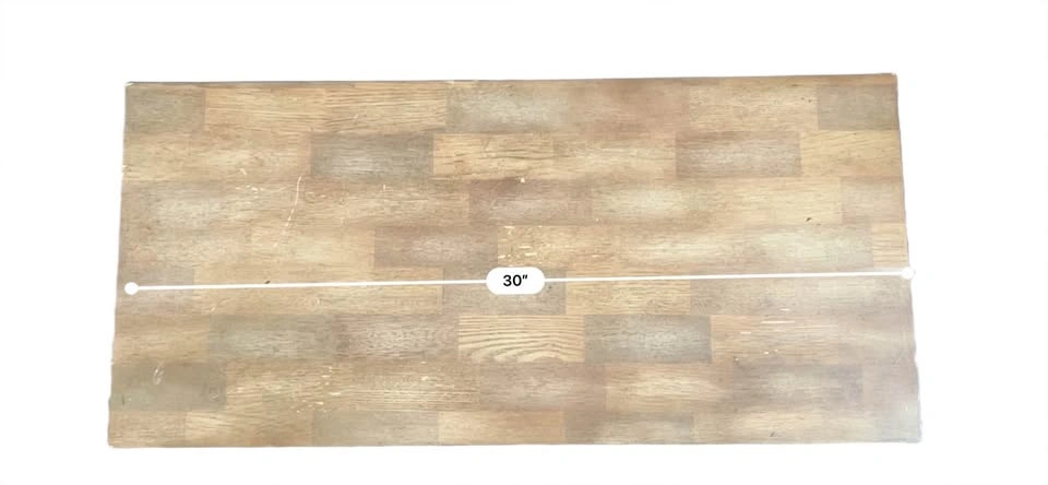 Wood and Metal Console Table with Two Drawers - photo 4