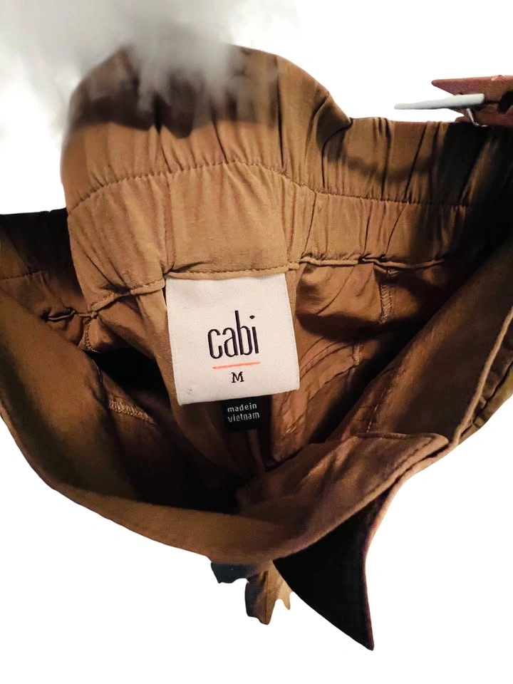 CAbi Camel Cargo pants | new no tags | size M | $25 - photo 5