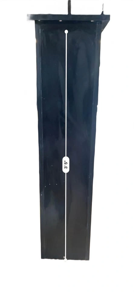 Tall Black Pedestal Stand 3’6” | STURDY 32 lbs | $60 obo - photo 2