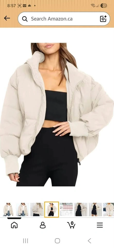 Women's Winter Puffer Jacket - photo 4