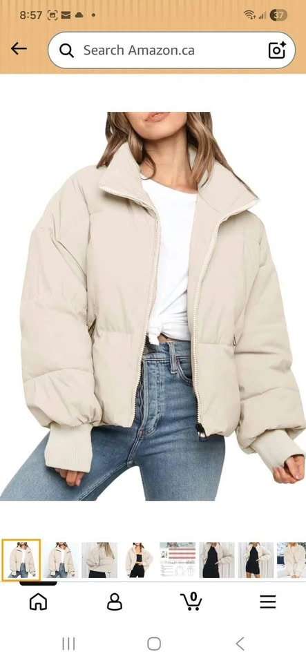 Women's Winter Puffer Jacket - photo 5