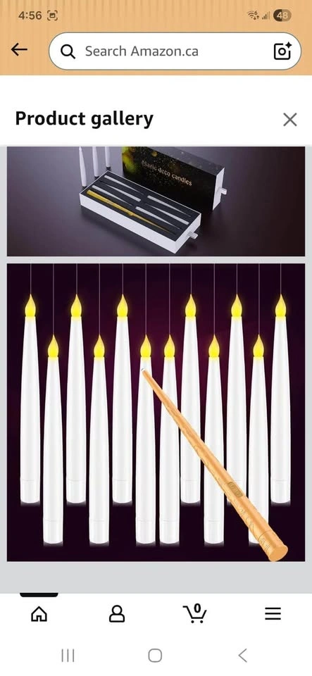 12 pack of Floating Candles In box - photo 4