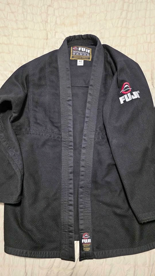BJJ Gi, Fuji A3, Black