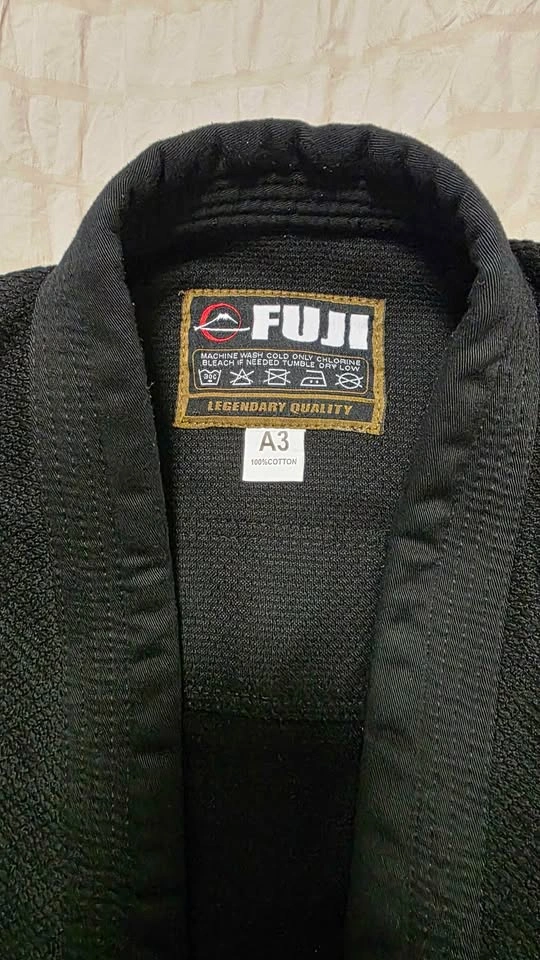 BJJ Gi, Fuji A3, Black - photo 4