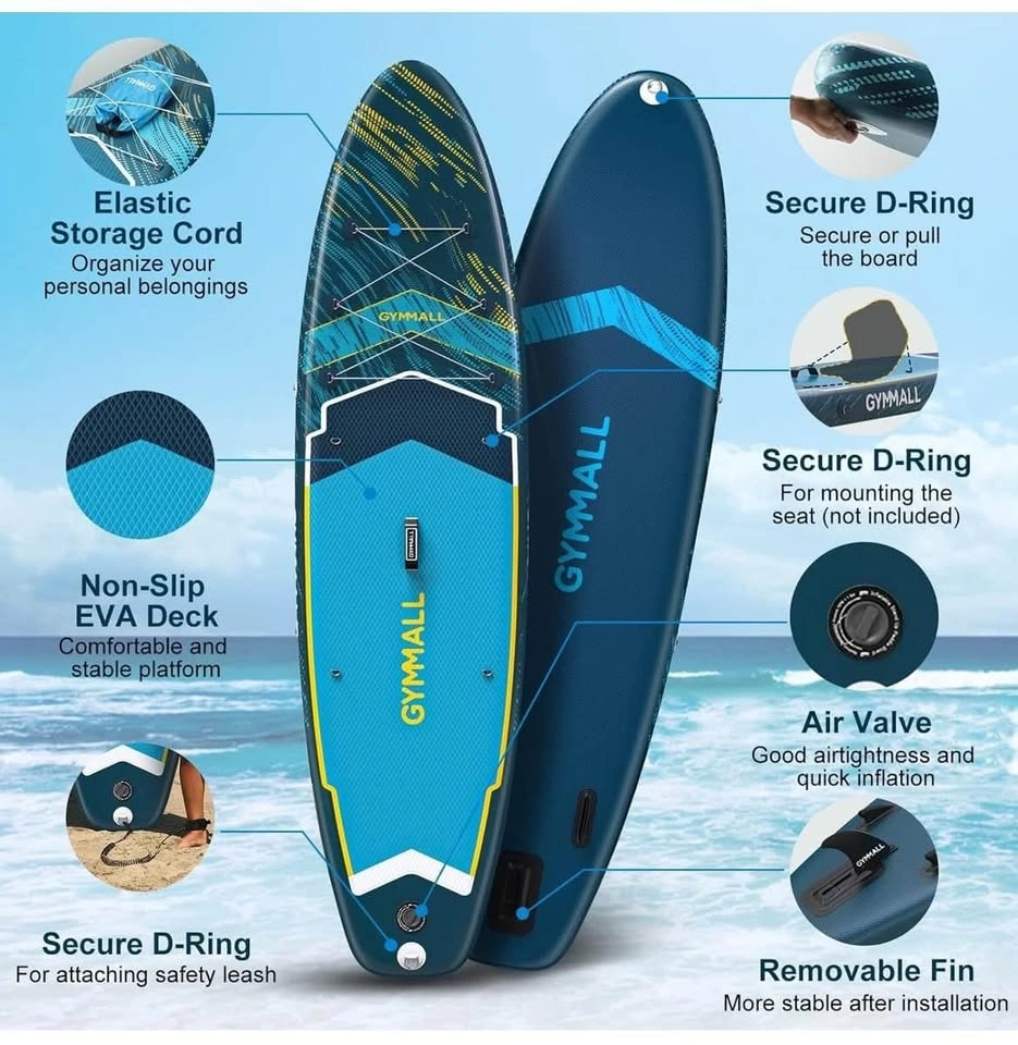 GYMMALL Inflatable Stand Up Paddle Board Set - photo 4