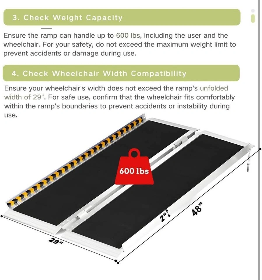 MAXIVMAN 4FT Portable Wheelchair Ramp - photo 3