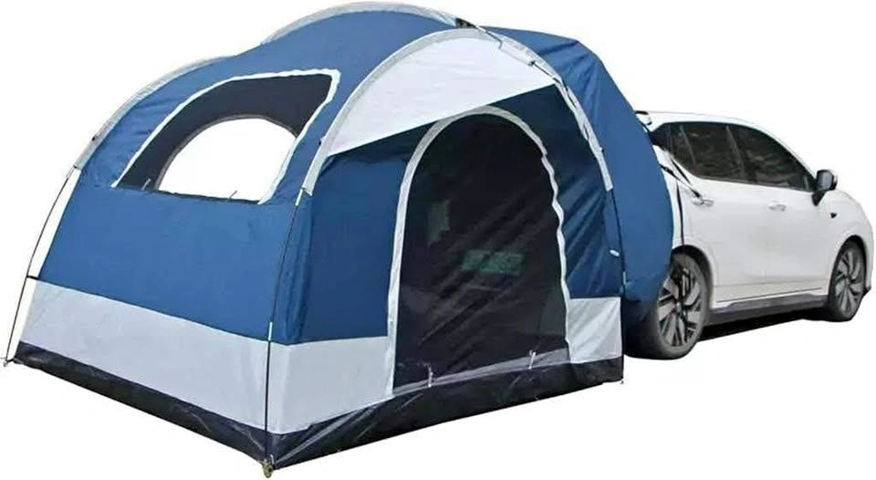 TRUNXUCL Portable Car Tent, Weatherproof Tailgate Tent