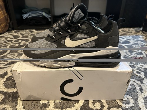 Size 10.5 - Nike Air Max 270 React Black White w/Box - photo 2