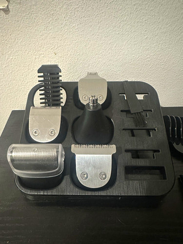 4-Head Precision Trimmer Attachment Set w/ Guide/Guard Combs