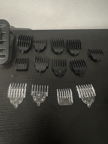 4-Head Precision Trimmer Attachment Set w/ Guide/Guard Combs - photo 2