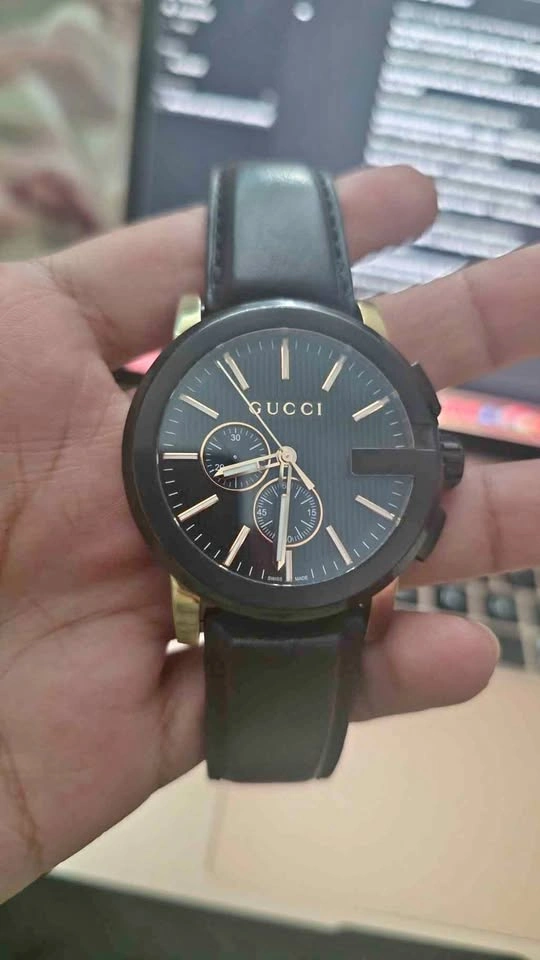 Authentic Gucci G-Chrono 44mm Chronograph Watch (Model 101.2)
