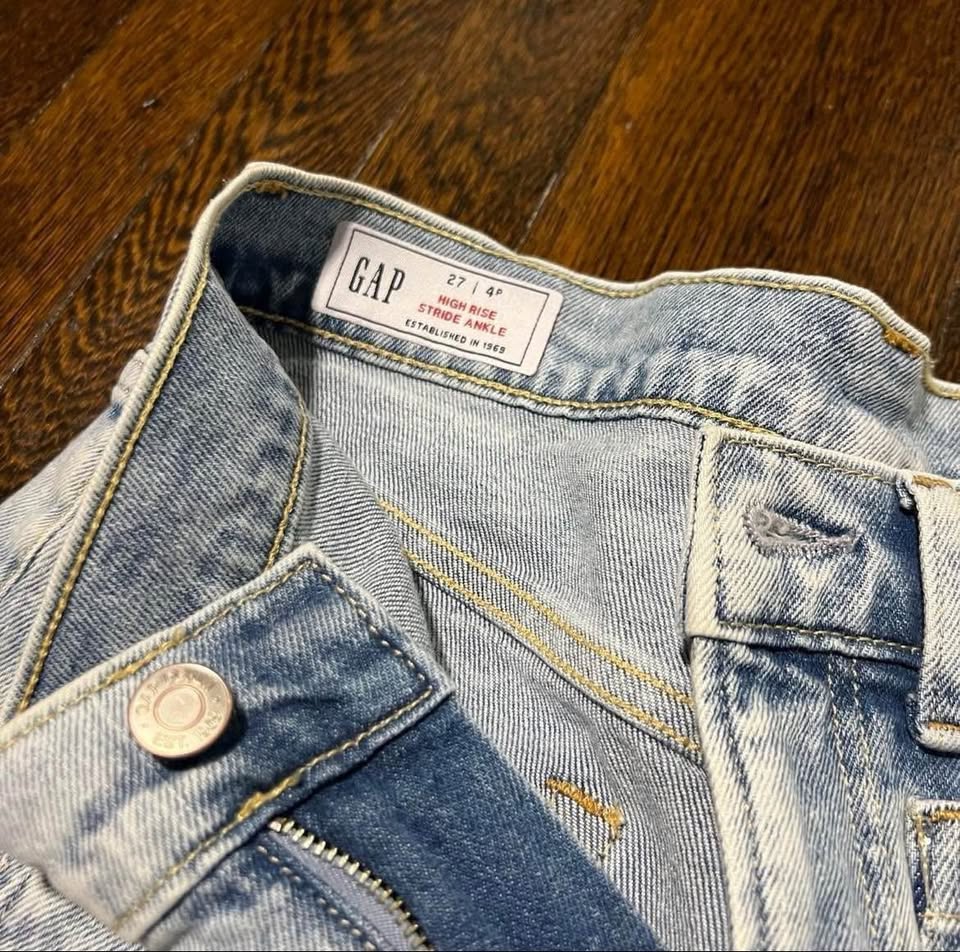 Gap Vintage Style Denim Jeans - photo 3