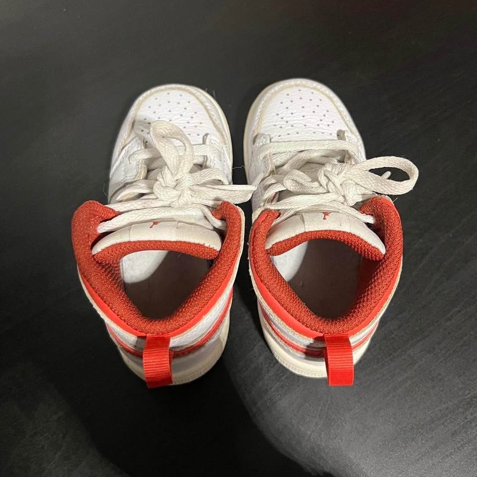 Nike Jordan 1 Mid Youth 8C Kids Sneaker - photo 5