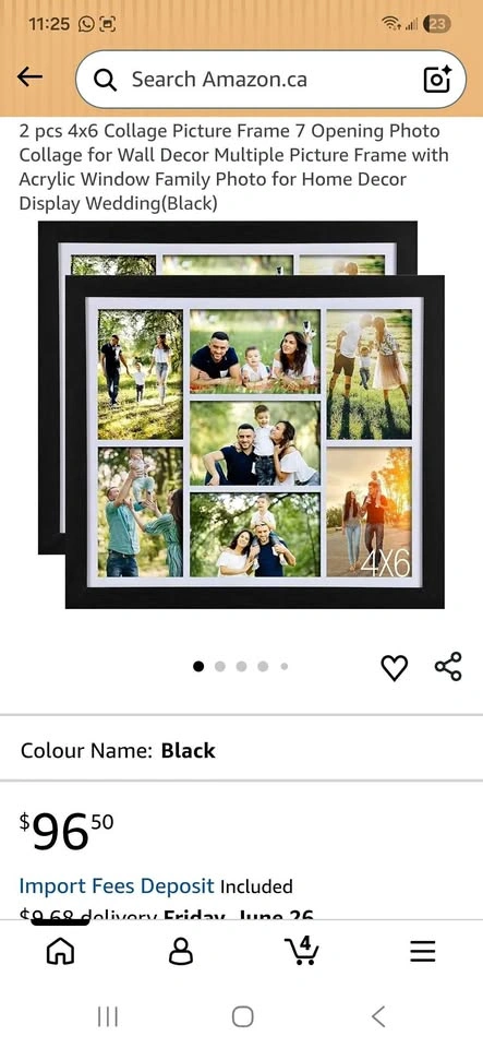 Picture Frame Collage set 2pack