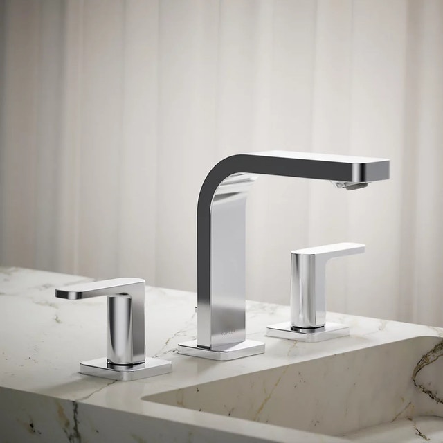 Kohler Parallel Bathroom Sink Faucet 23484-4-CP