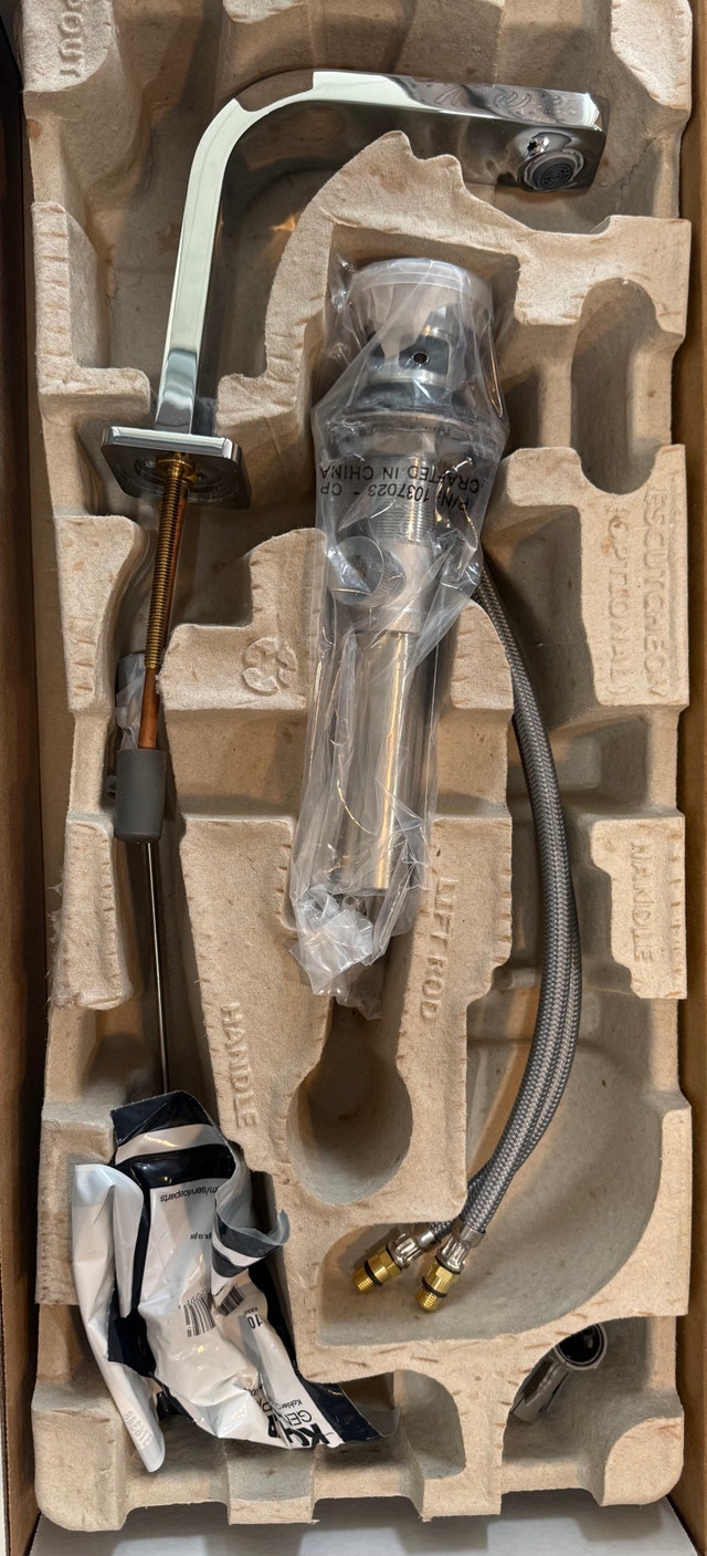 Kohler Parallel Bathroom Sink Faucet 23484-4-CP - photo 5
