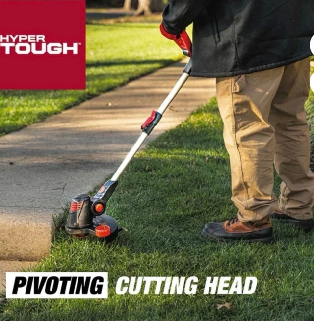 Hyper Tough 20V Max 12-Inch Cordless String Trimmer - photo 4