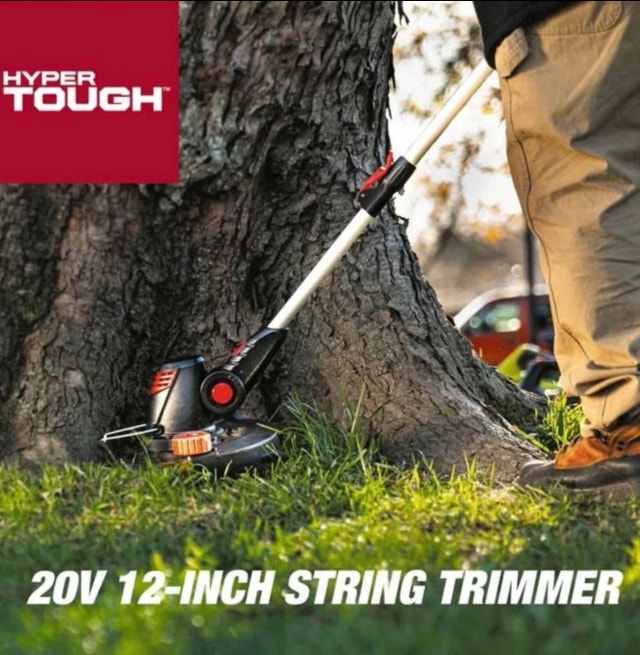 Hyper Tough 20V Max 12-Inch Cordless String Trimmer - photo 5