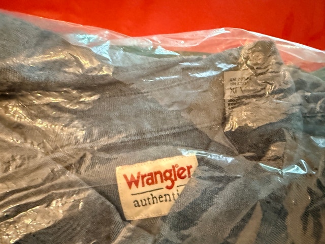 Wrangler Jean shirt - XL - new - photo 4