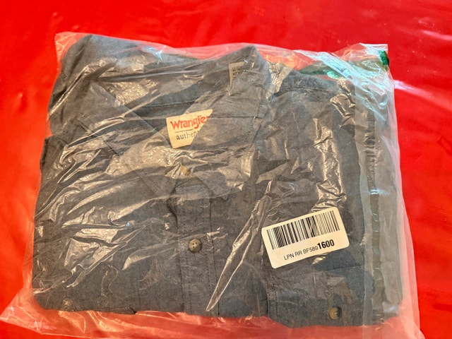 Wrangler Jean shirt - XL - new - photo 5