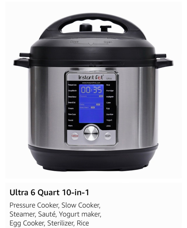 Instant Pot Ultra - pressure cooker