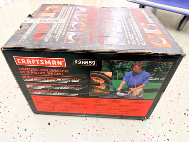 Craftsman 9" Car Buffer/Polisher - NEW IN BOX - $50 - photo 3