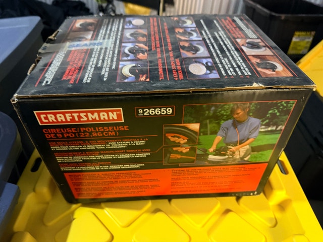 Craftsman 9" Car Buffer/Polisher - NEW IN BOX - $50 - photo 4