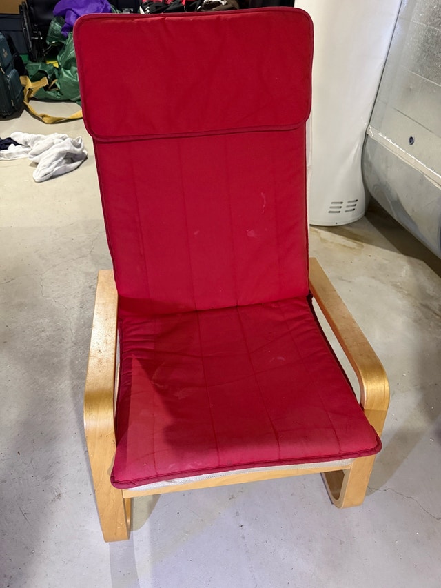 ikea chair poang & 2 covers - photo 3