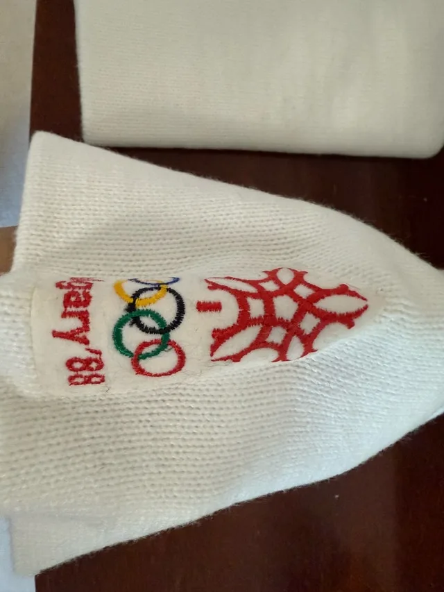 Vintage 1988 Calgary Olympics Beanies - new