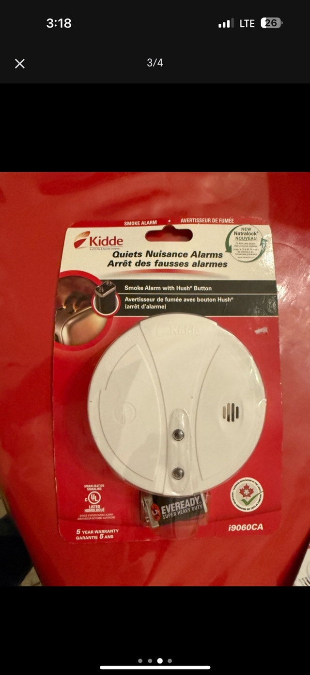 Kidde Smoke Alarm - new