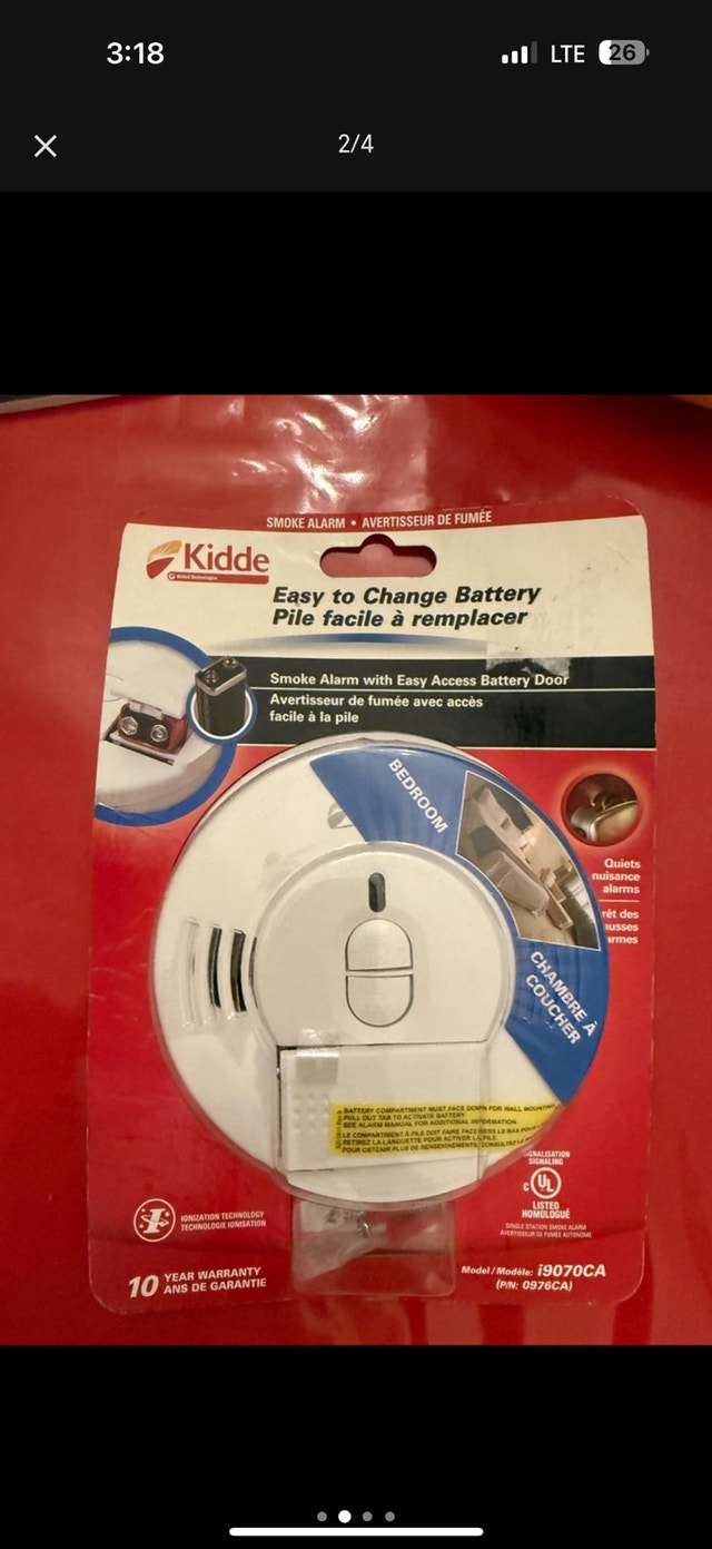 Kidde Smoke Alarm - new - photo 2