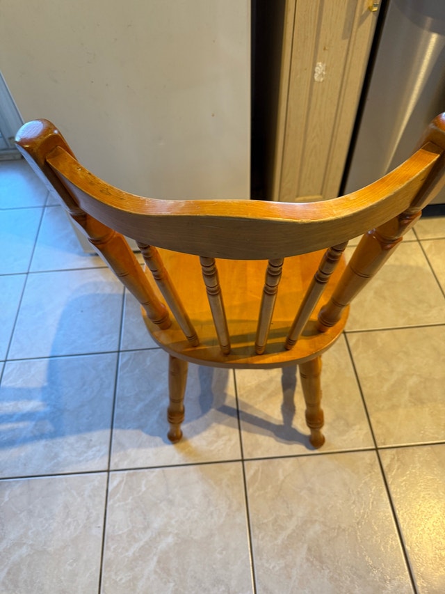 wood chair - maple or oak - photo 2