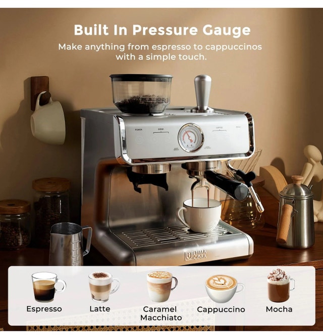 Ultima Cosa Semi-Automatic Espresso Machine - photo 5