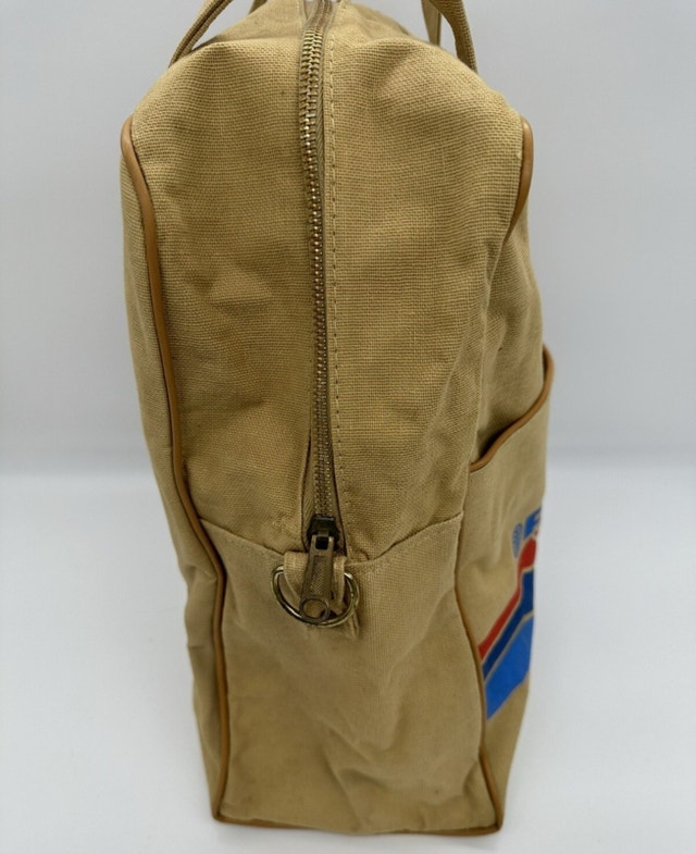 Pan Am Travel Carry On Canvas Shoulder Strap Bag - photo 3