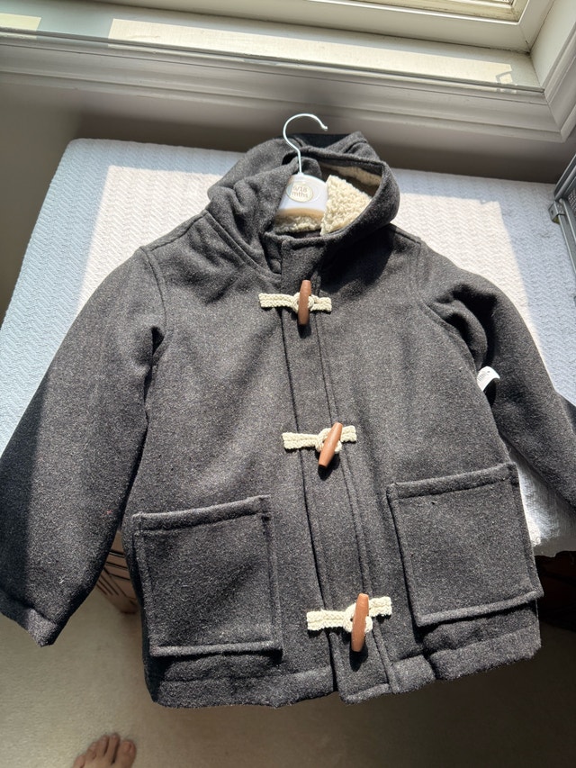 Kids wool coat - new