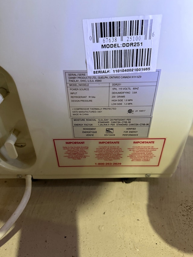 Danby Designer Dehumidifier - photo 3