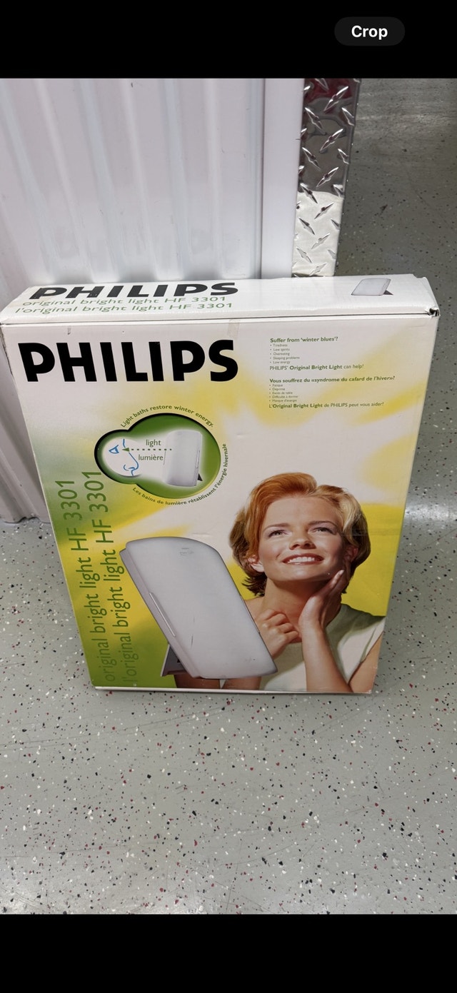 Philips HF-3301 Bright Light Sunshine Therapy SAD Daylight Lamp - photo 2